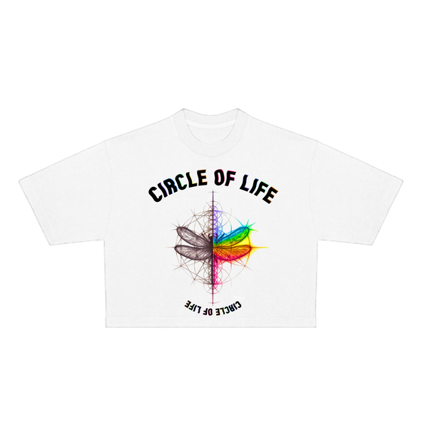 Circle Of Life Luxury Crop Top